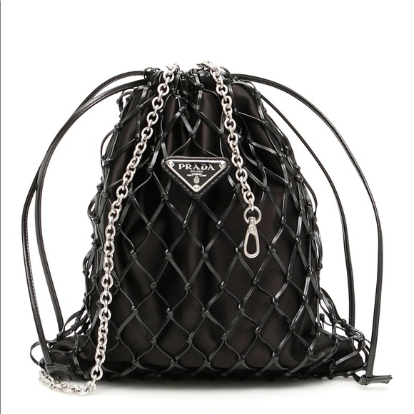 Prada Handbags - Prada mesh bag (sold out online!)